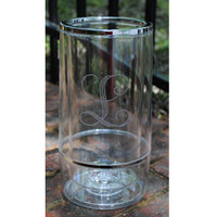 Monogrammed Acrylic Wine Cooler
