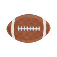 Football Melamine 8" Plate