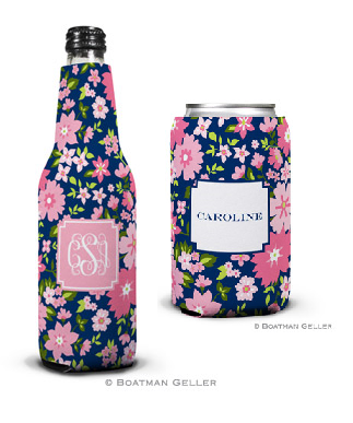 Caroline Floral Pink Koozies