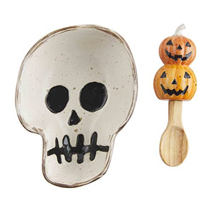 Skull Shaped Candy Bowl Set