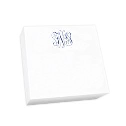 Delavan Monogram Desk Slab - White