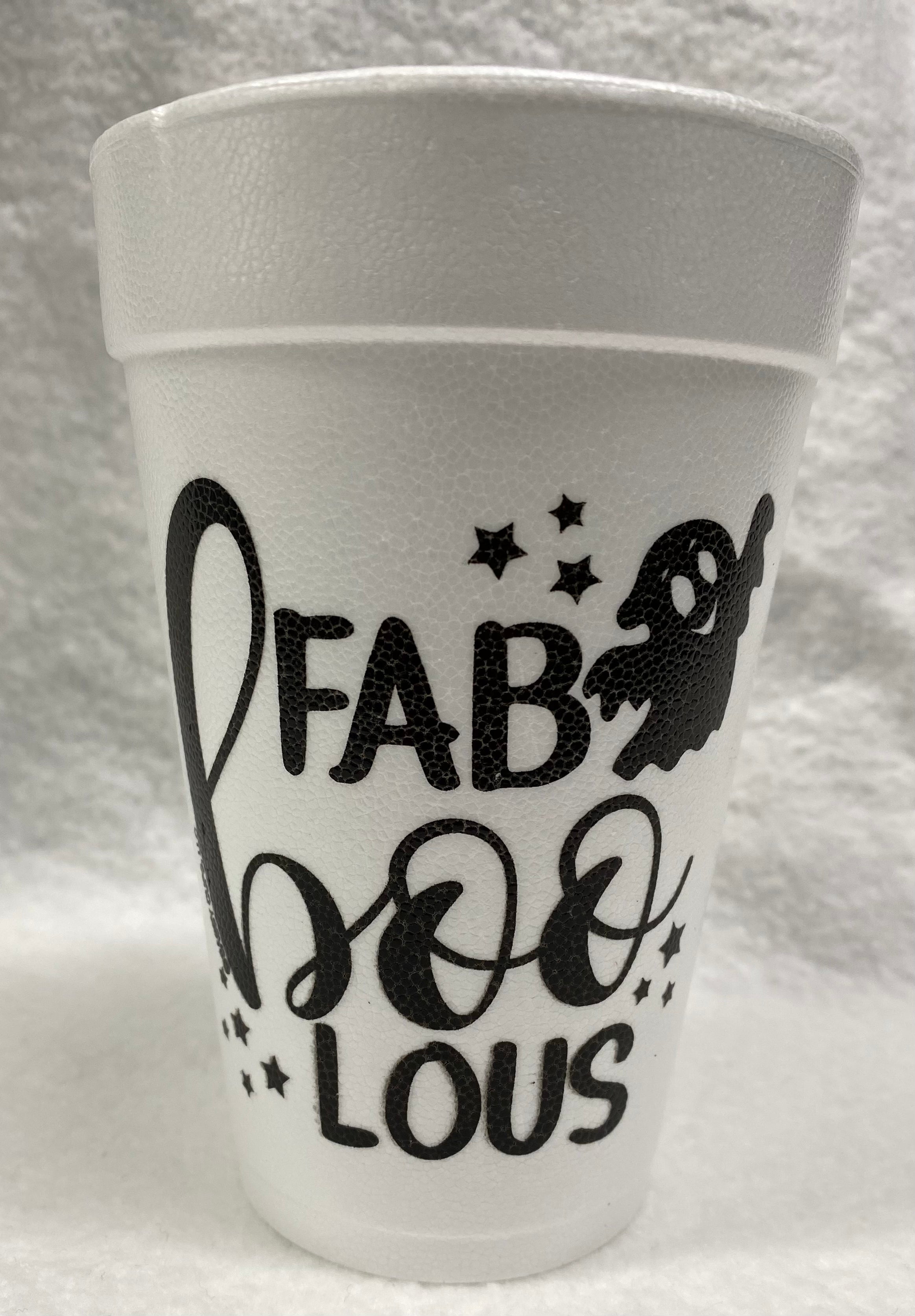 Yule Fuel Foam Cups  The Monogram Merchant