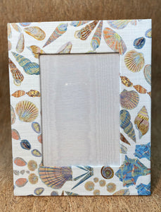 Mini Shells Linen Frame