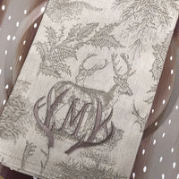 Jacquard Stag Towel