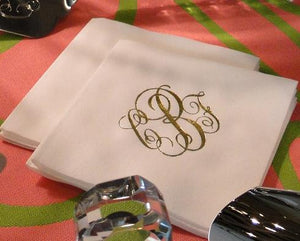 Monogrammed Linun Napkins