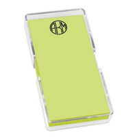 Delavan Monogram Mini List - Carnival with Holder
